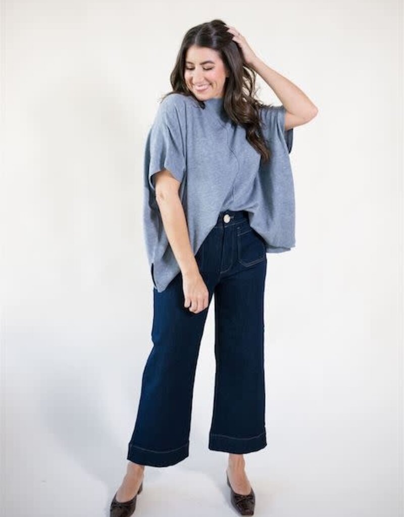 Caroline Top Modern Grey