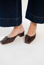 Coconuts by Matisse Geneva Heeled Mule Coffee Croc