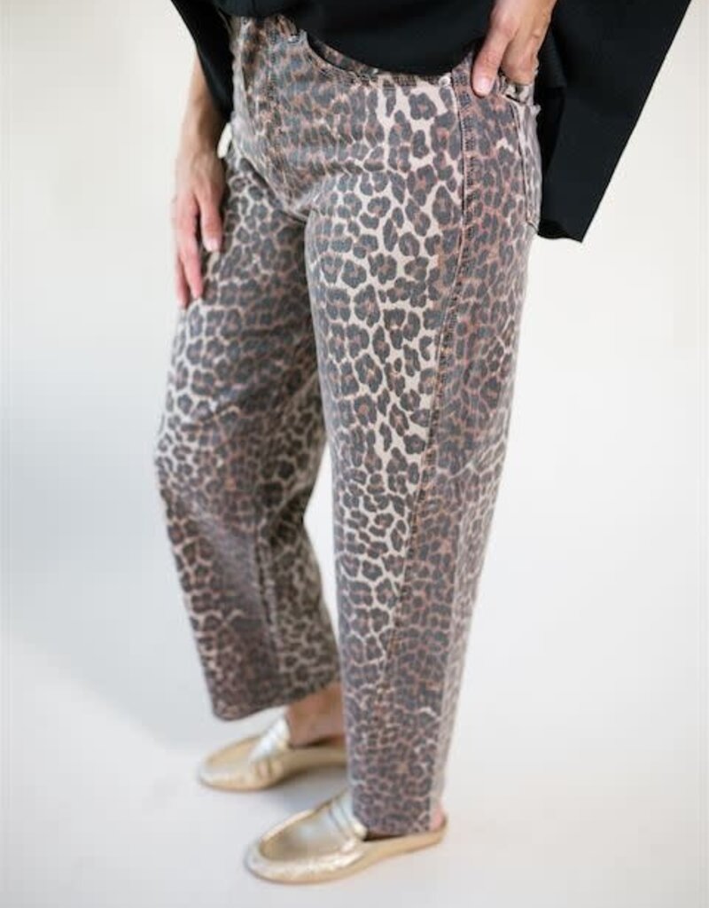 Daze Cool Cat Westward Barrel Jean