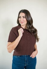 Cambridge Sweater Top Chocolate