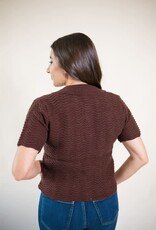 Cambridge Sweater Top Chocolate