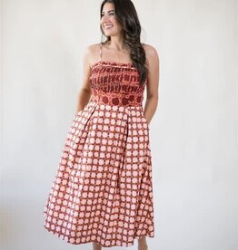 St. Augustine Printed Maxi Dress
