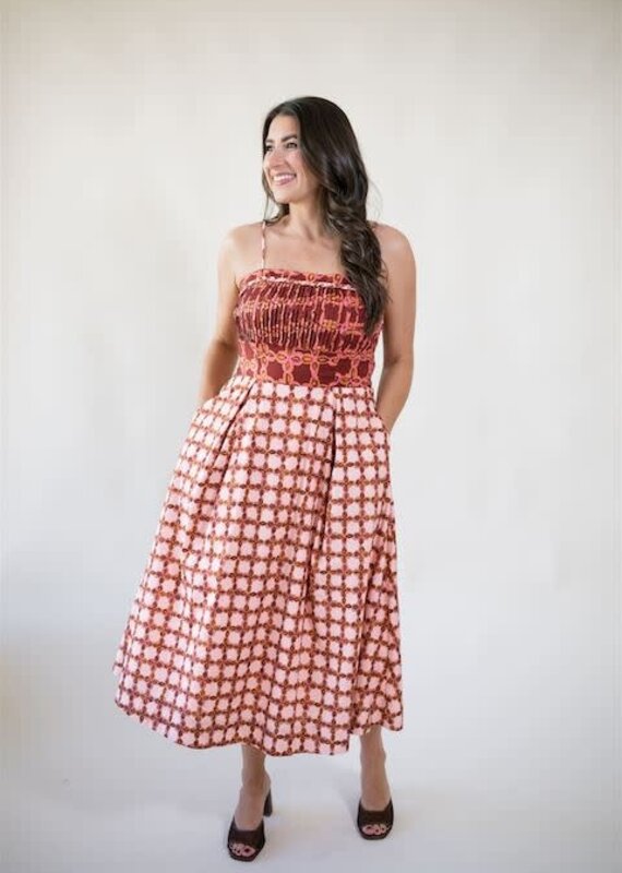 St. Augustine Printed Maxi Dress