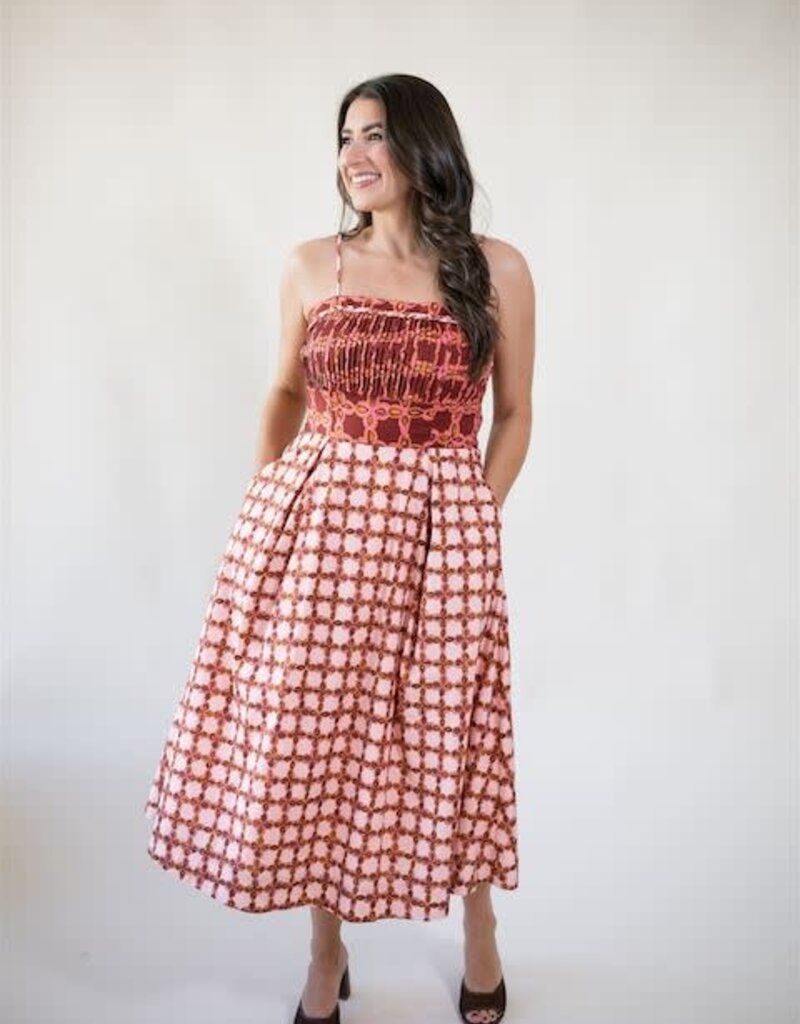 St. Augustine Printed Maxi Dress