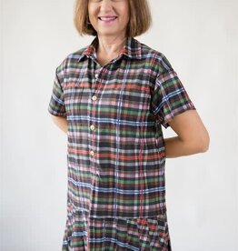 Smith & Quinn Aspen Dress Stockholm Plaid