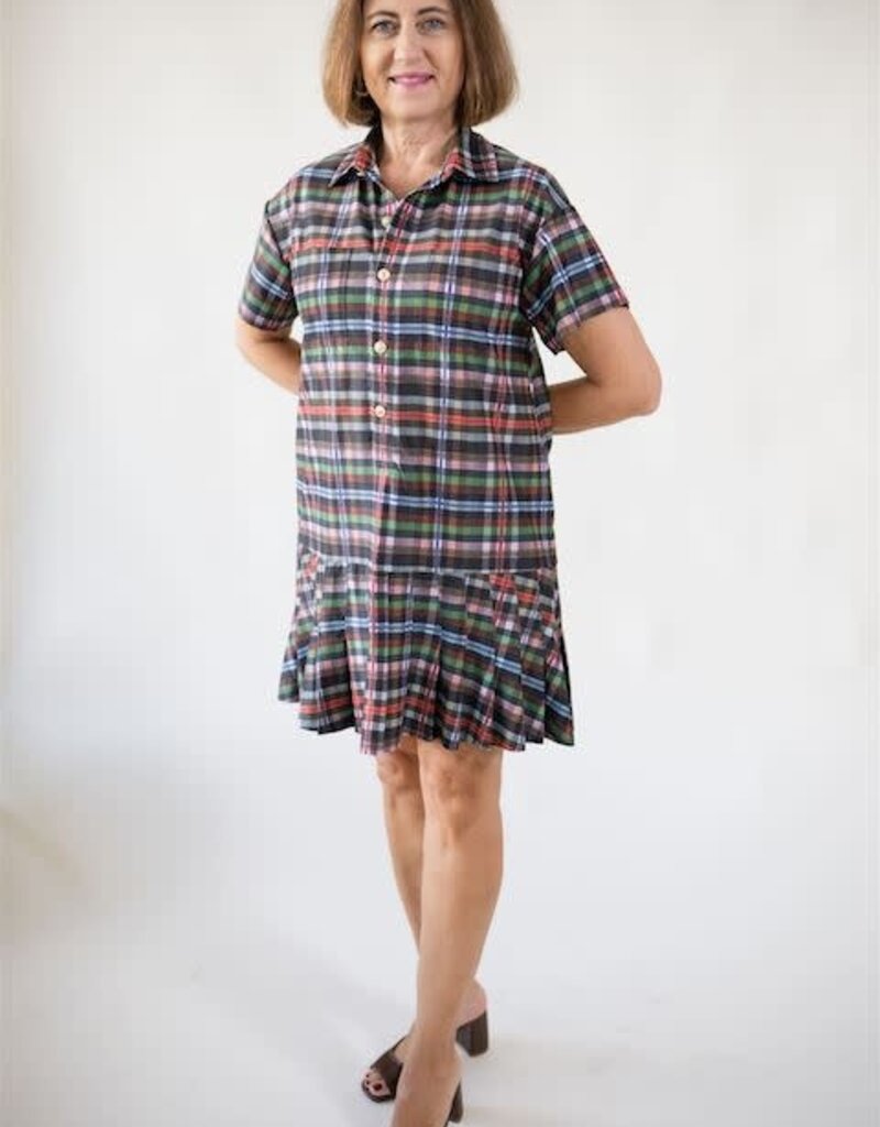 Smith & Quinn Aspen Dress Stockholm Plaid