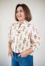 Bishop Florals Printed Blouse