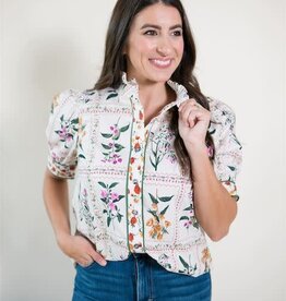 Suzie Floral Print Blouse