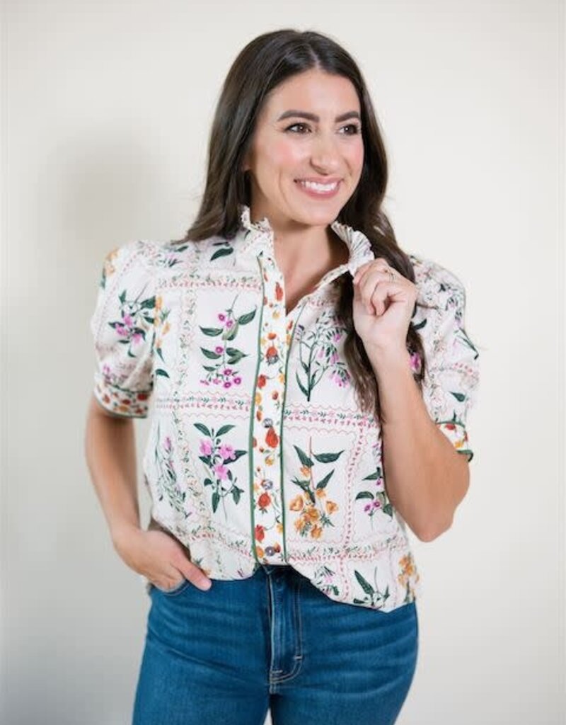 Suzie Floral Print Blouse