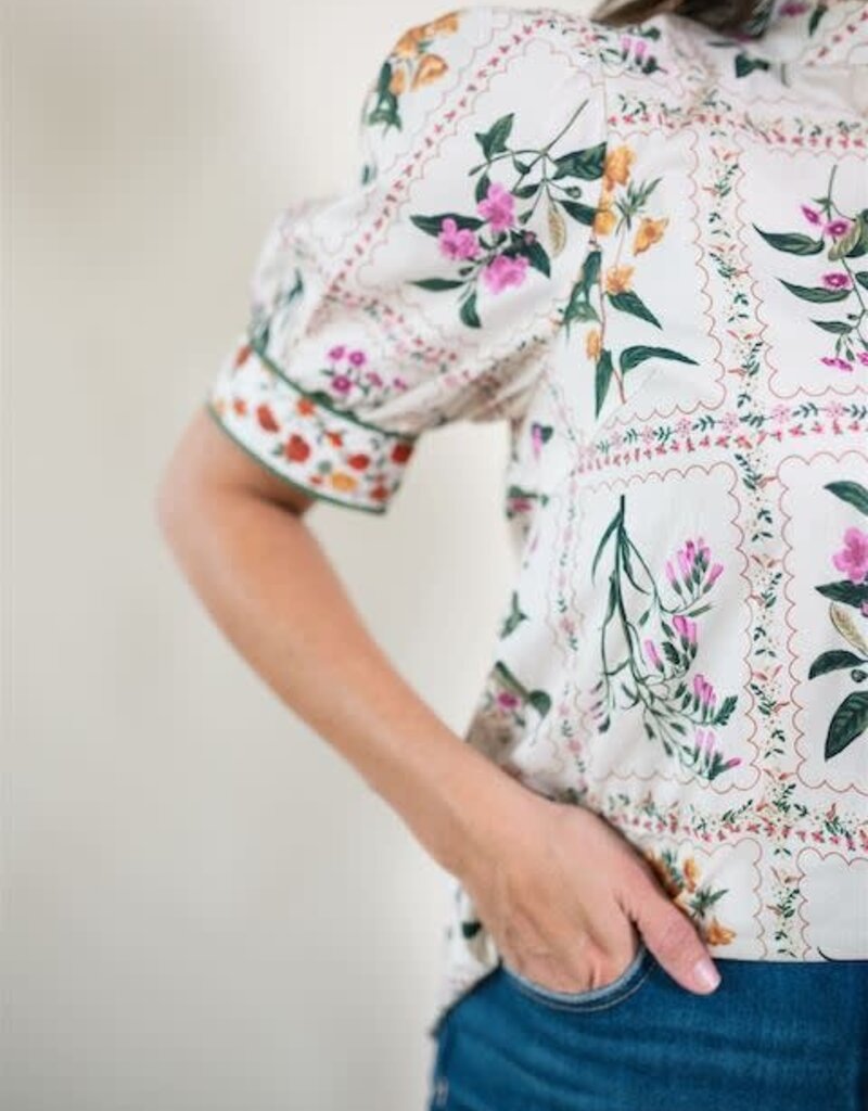 Suzie Floral Print Blouse