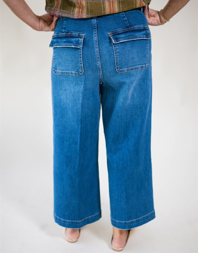 Dear John Audrey Wide Leg Crop Nevis