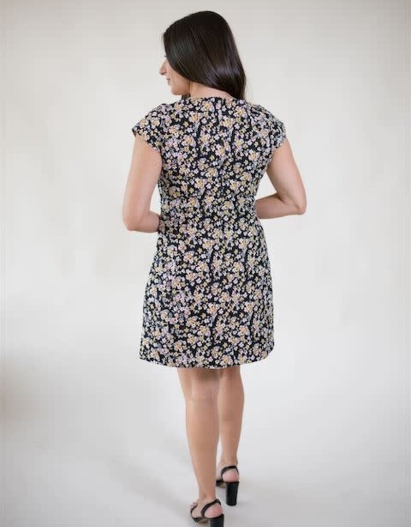 Amanda Uprichard Abella Dress Black Multi