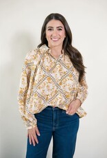 Constance Printed Blouse