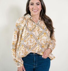 Constance Printed Blouse