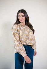 Constance Printed Blouse