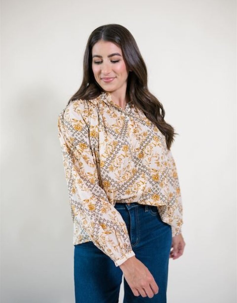 Constance Printed Blouse