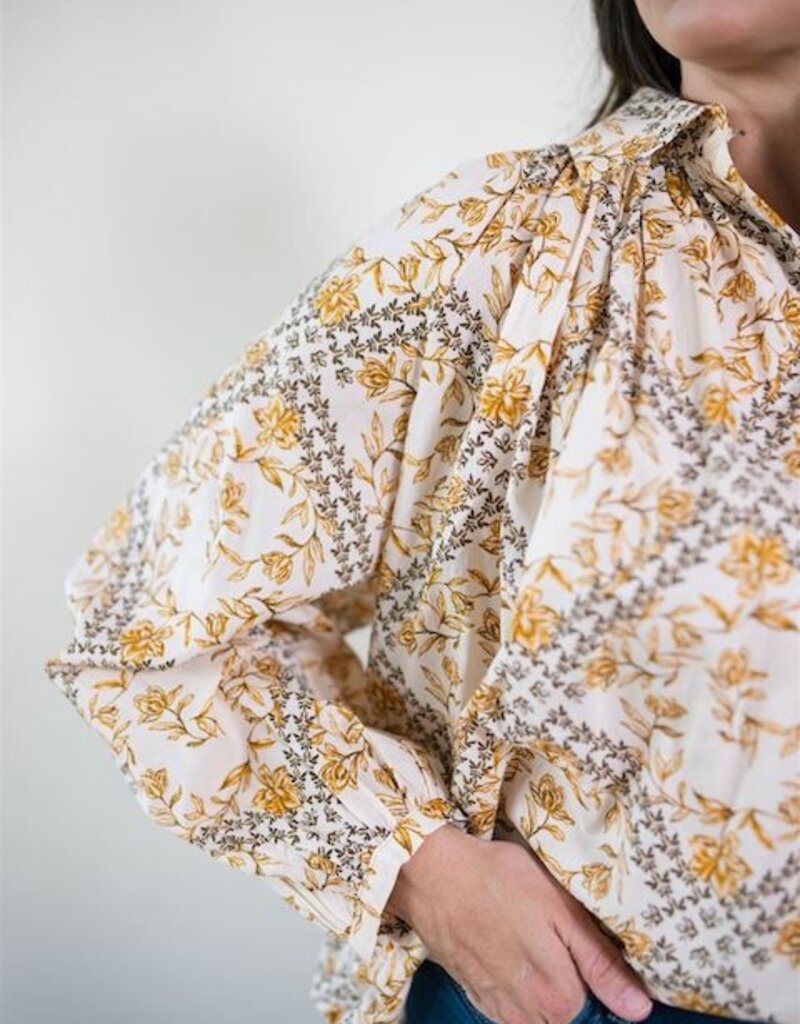 Constance Printed Blouse