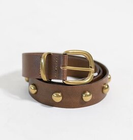 Free People Rhodes Stud Belt Cognac