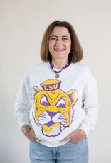 LSU Sailor Mike Crewneck Sweatshirt