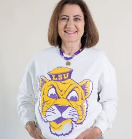LSU Sailor Mike Crewneck Sweatshirt