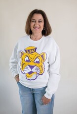 LSU Sailor Mike Crewneck Sweatshirt