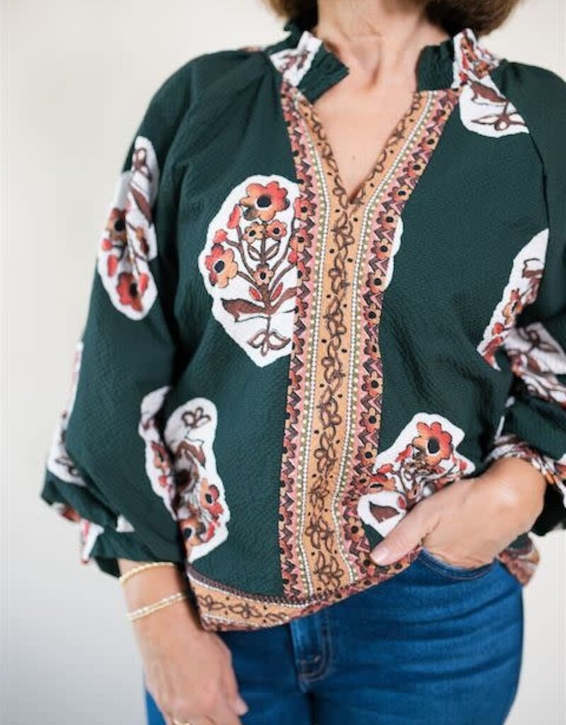 Tasha Printed Blouse
