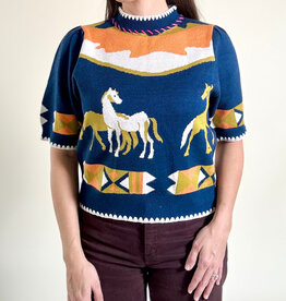 Western Skies Sweater Top