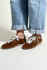 Steve Madden Abbi Chestnut Suede Sneaker