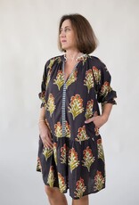 Marli Printed Dress Brown