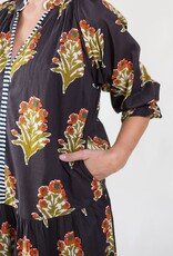 Marli Printed Dress Brown