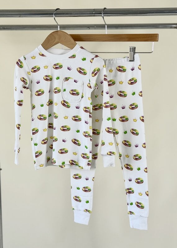 Nola Tawk Kids King Cake Cotton Pajama Set
