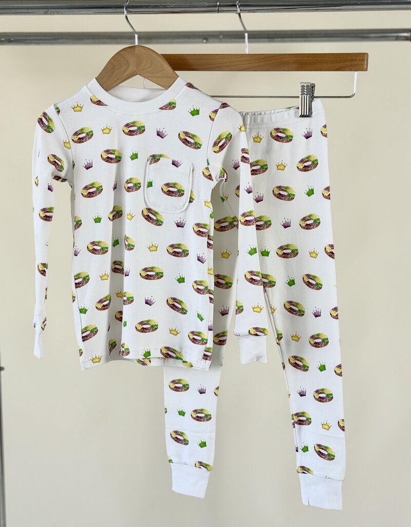 Nola Tawk Kids King Cake Cotton Pajama Set