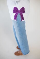 Mardi Gras Side Bow Sweatshirt