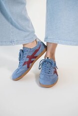 Shu Shop Sasha Sneaker Sky Blue/Maroon