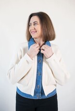 Francis Layered Jacket Ivory