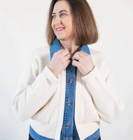 Francis Layered Jacket Ivory