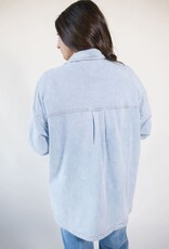 All Day Knit Denim Jacket Washed Indigo