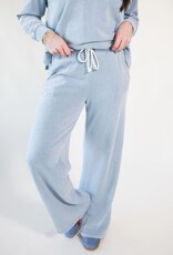 Z Supply Hunter Knit Denim Pant Ocean Air Indigo