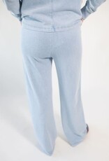 Z Supply Hunter Knit Denim Pant Ocean Air Indigo