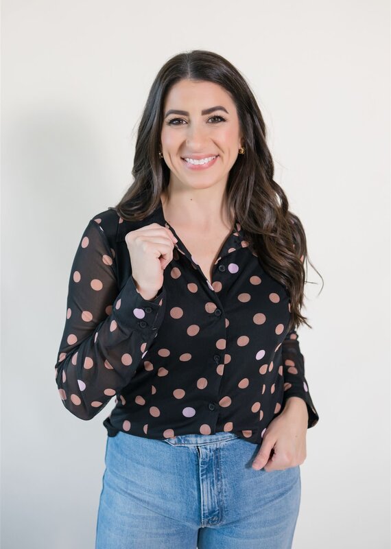 Sanctuary Fitted Mesh Button Down Popspot