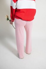 Z Supply Luxe Stripe Pant Red