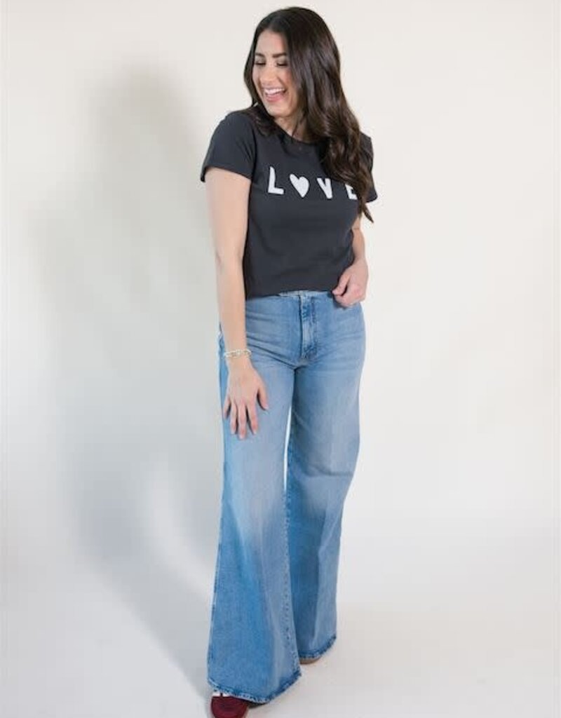 Z Supply Adore Tourist Tee Black Sand