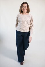 Ryu Cheetah Top Cream/Beige