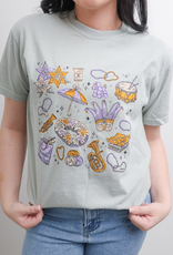 Sweet Baton Rouge Mardi Gras Essentials Tee