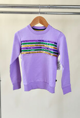 Youth Sequin Stripes Terry Long Sleeve