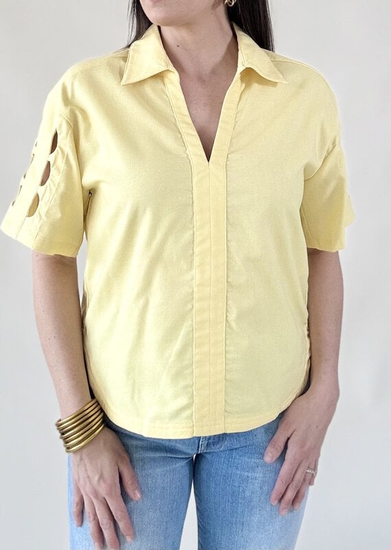 Eden Cutout Sleeve Blouse