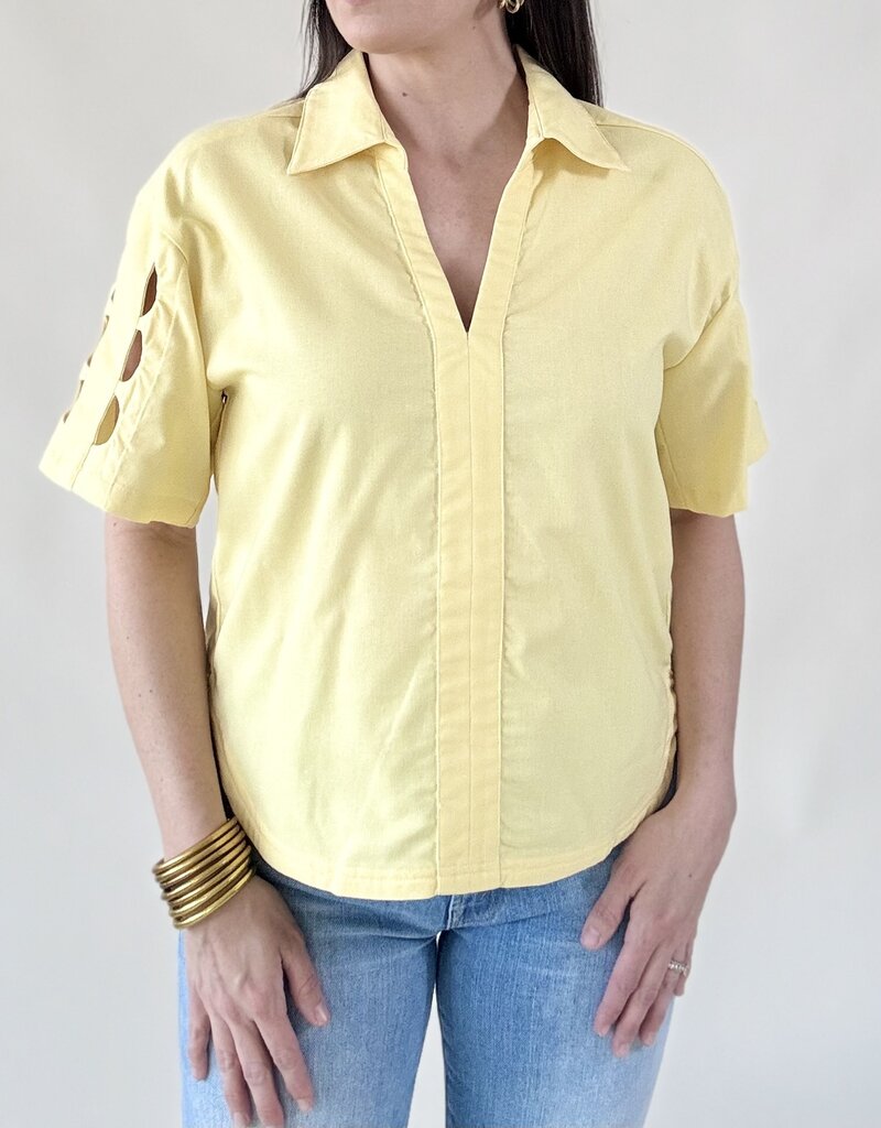 Eden Cutout Sleeve Blouse