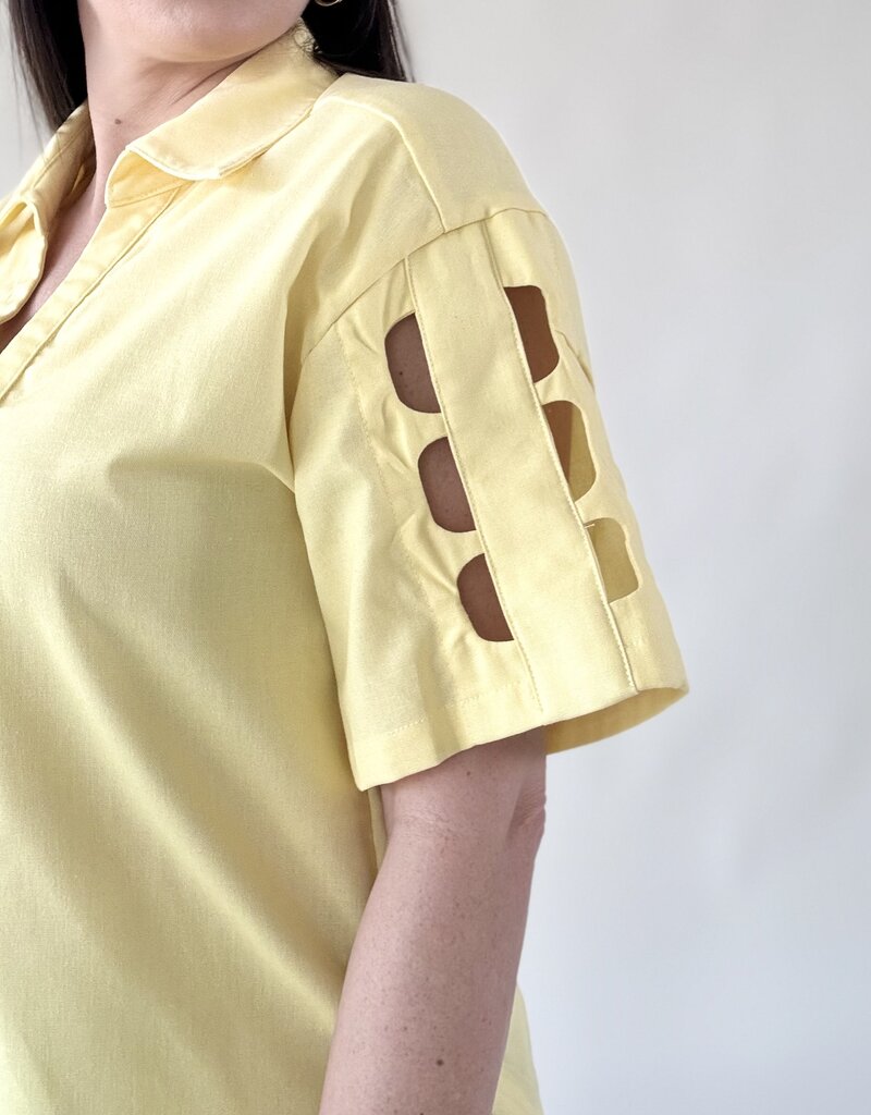 Eden Cutout Sleeve Blouse