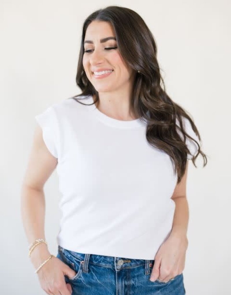 Z Supply Camino Top White