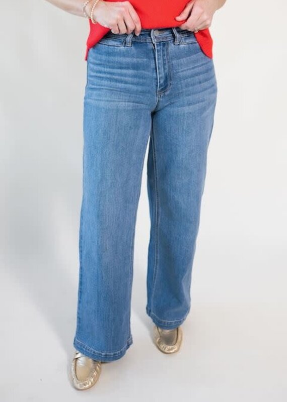 Oat Billie Wide Leg Jean